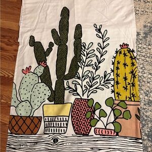Cactus Print Tapestry